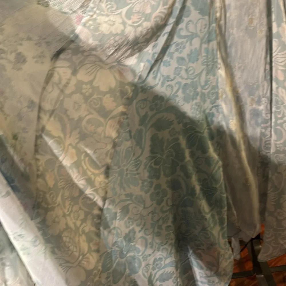 NWOT Free People Gorgeous mixed media ocean combo  heart to heart midi dress. 4 - Picture 16 of 16